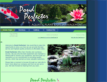 Tablet Screenshot of pondperfecter.com